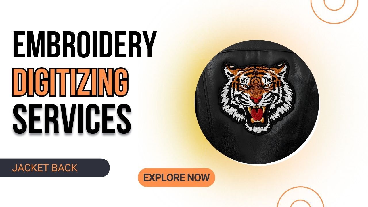 Jacket Design Embroidery & Online Digitizing Services